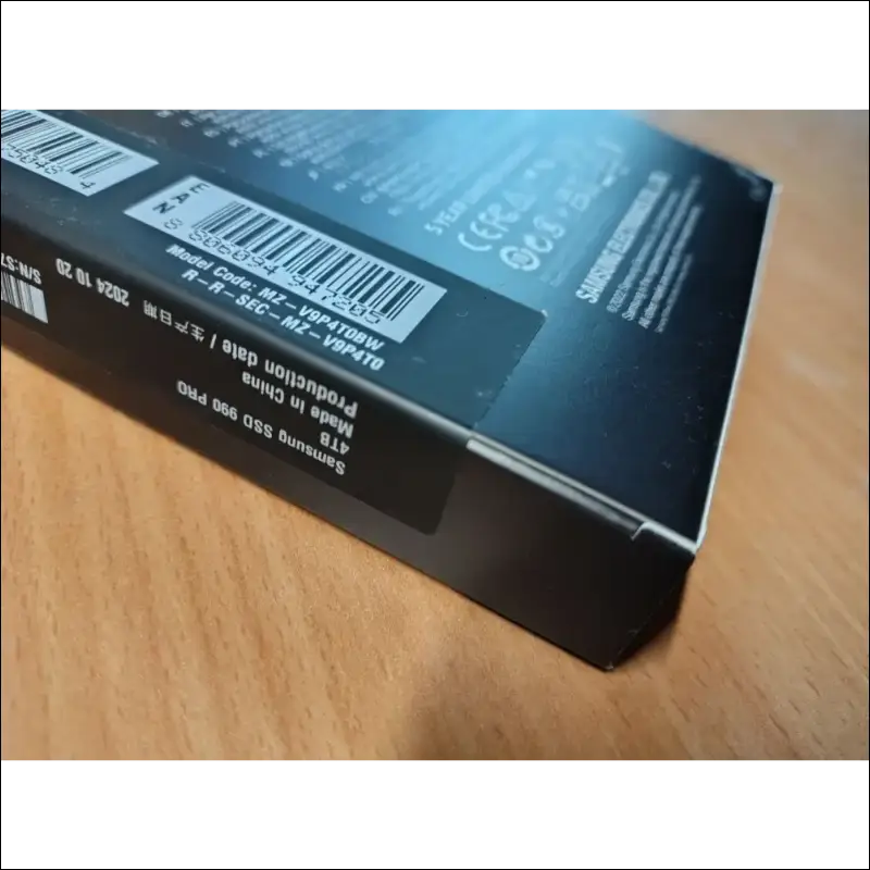 New & Sealed - Samsung 990 PRO 4TB NVMe M.2 SSD Solid State Drive [MZ-V9P4T0BW]