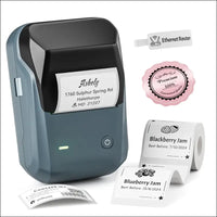 NIIMBOT B1 Label Printer With 1 Label Roll For Offices, Homes, Shipping Addresses