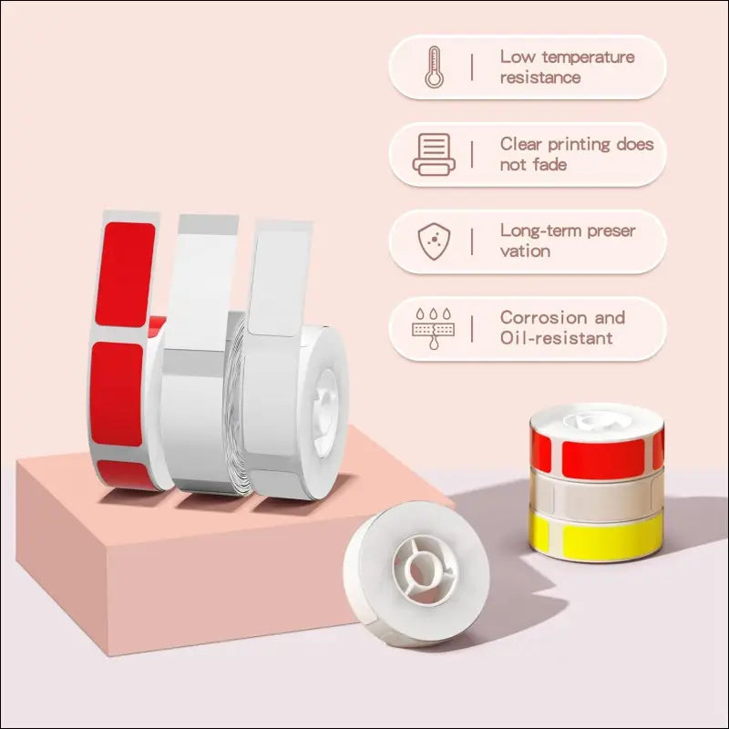 NIIMBOT B18 Stickers: Waterproof, Durable