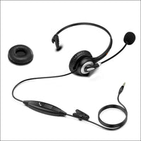 Noise-Cancelling Headset with Mic for Mobile