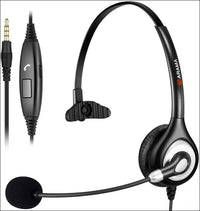 Noise-Cancelling Headset with Mic for Mobile