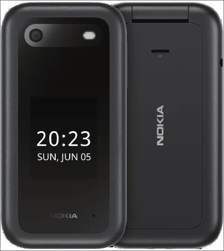Nokia 2660 Flip Feature Phone (Black)