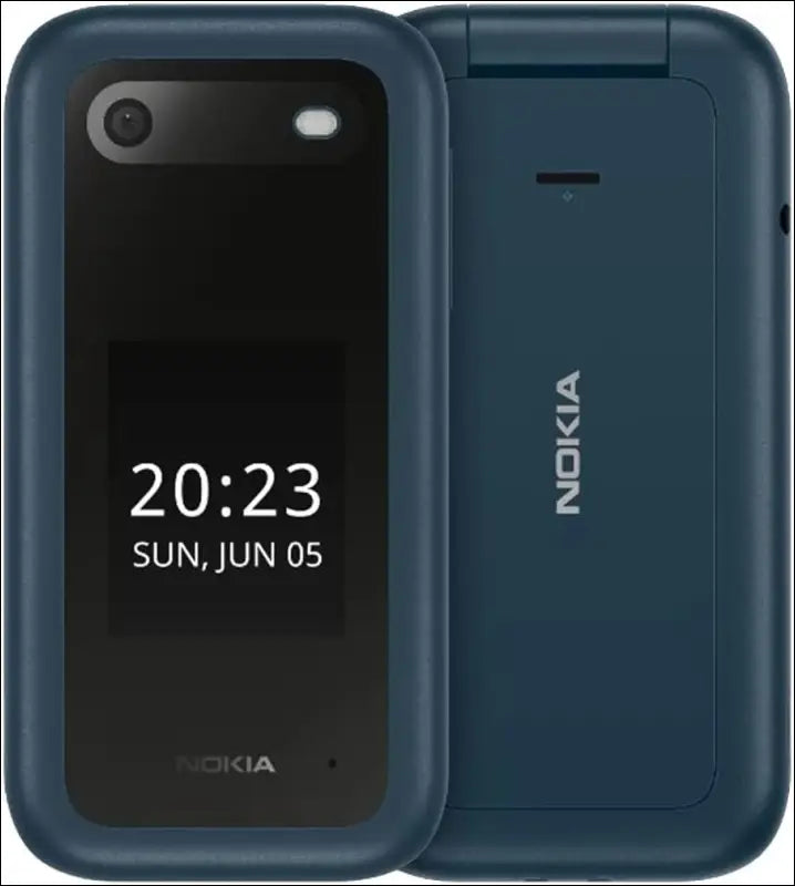 Nokia 2660 Flip Feature Phone (Blue)