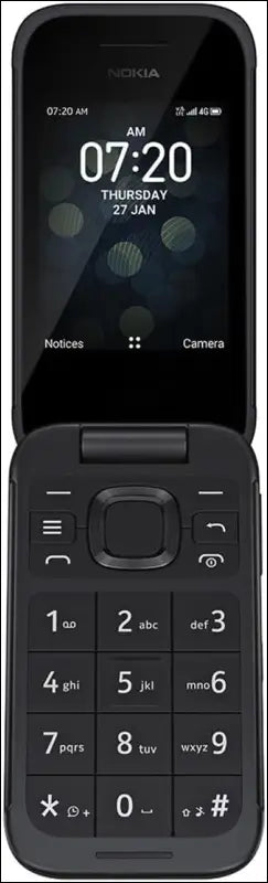 Nokia 2780 Flip | Unlocked | Universally Compatible with All Mobile Carriers | Black