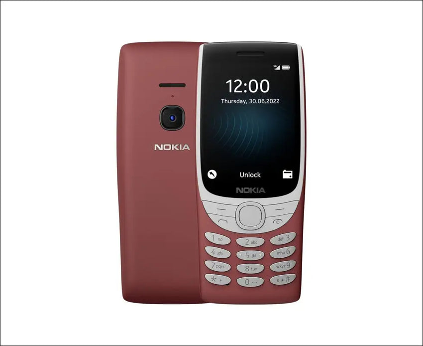 Nokia 8210 4G Feature Phone (Red)