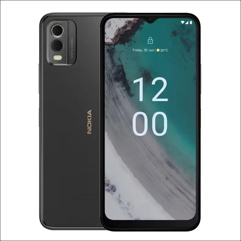 Nokia C32 4/64GB Charcoal Dual Sim Android 13 Smart Phone