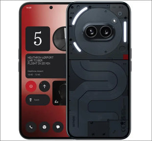 Nothing Phone (2a) 5G 128GB Storage + 8GB RAM Black, 6.7 Inch, IP54, 5,000 mAh Capacity, Unlocked Nothing OS 2.5 Smartphone