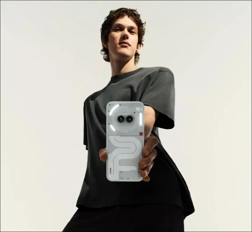 Nothing Phone (2a) 5G 128GB Storage + 8GB RAM Milk, 6.7 Inch, IP54, 5,000 mAh Capacity, Unlocked Nothing OS 2.5 Smartphone