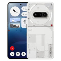 Nothing Phone (3a) 128GB - Smartphone with 32MP Front Camera, 30x Ultra Zoom, 50W Fast Charge and 6.77", 120Hz AMOLED Screen - White
