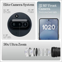 Nothing Phone (3a) 128GB - Smartphone with 32MP Front Camera, 30x Ultra Zoom, 50W Fast Charge and 6.77", 120Hz AMOLED Screen - Black