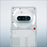 Nothing Phone (3a) 128GB - Smartphone with 32MP Front Camera, 30x Ultra Zoom, 50W Fast Charge and 6.77", 120Hz AMOLED Screen - White