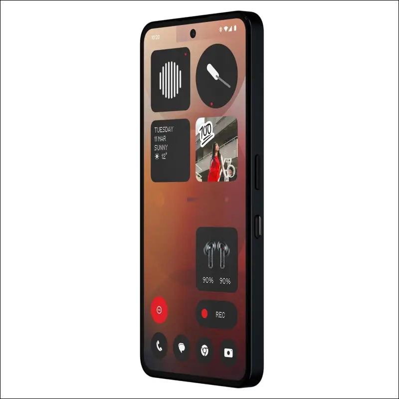 Nothing Phone (3a) 128GB - Smartphone with 32MP Front Camera, 30x Ultra Zoom, 50W Fast Charge and 6.77", 120Hz AMOLED Screen - Black