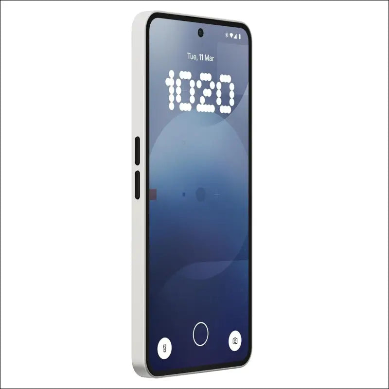 Nothing Phone (3a) 128GB - Smartphone with 32MP Front Camera, 30x Ultra Zoom, 50W Fast Charge and 6.77", 120Hz AMOLED Screen - White