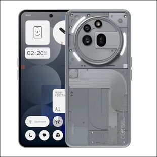 Nothing Phone (3a) Pro 256GB - Smartphone with 50MP Periscope, 50MP Main Camera, 60x Ultrazoom and 6.77", 120Hz AMOLED Screen - Grey