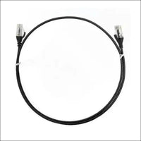 O-8ware 5m/500cm Black CAT6 Ultra Thin Slim Cable RJ45 Ethernet UTP Patch Cord