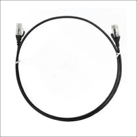O-8ware 5m/500cm Black CAT6 Ultra Thin Slim Cable RJ45 Ethernet UTP Patch Cord