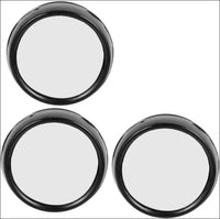 OATIPHO Mirrors for Computer Monitor 3pcs Office Desk Mirror Mini Clip-cubicle - simple