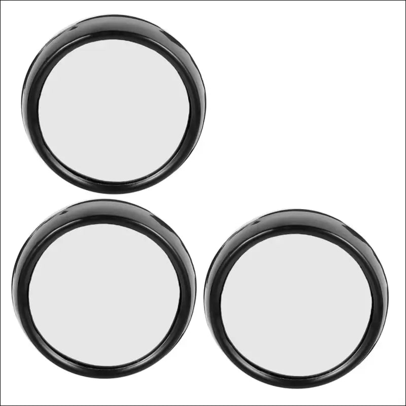 OATIPHO Mirrors for Computer Monitor 3pcs Office Desk Mirror Mini Clip-cubicle