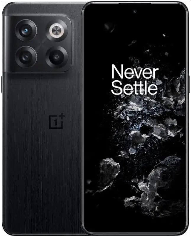 ONEPLUS 10T, All Carriers, 5G Smartphone with 8GB RAM and 128GB Memory, 150W SUPERVOOC Endurance Edition and 50MP Triple Camera System, Moonstone/Black (Moonstone Black)