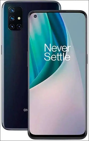 OnePlus N10 Midnight Ice | 6.49"90Hz Screen | 6GB RAM + 128GB Storage | Quadruple Camera | Warp Charge 30T | Dual SIM | 5G