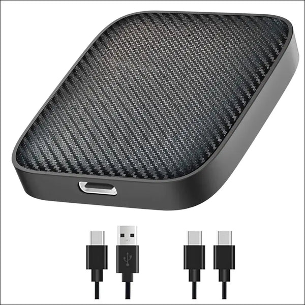 oolong 2025 Upgrade Wireless CarPlay Adapter for iPhone & Android Auto - 5.8GHz Low Latency, Plug & Play Car Projection Box, OEM Wired to Wireless