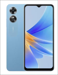 OPPO A17 Smartphone, 64GB, Lake Blue