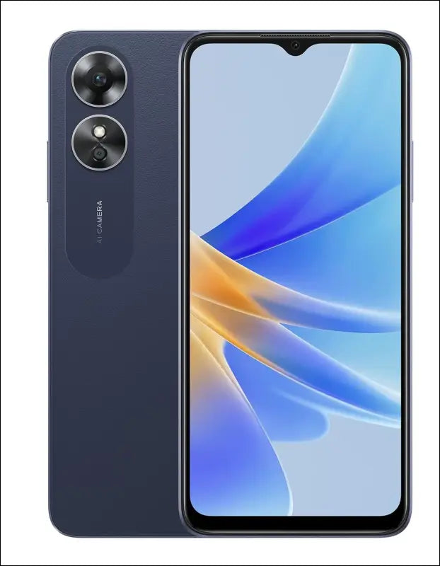 OPPO A17 Smartphone, 64GB, Midnight Black