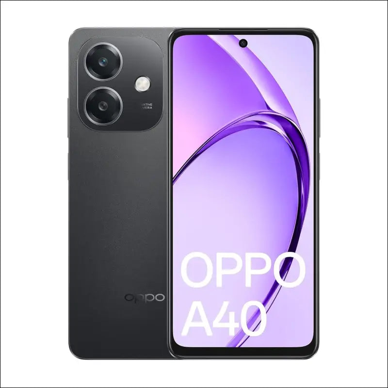 OPPO A40 Sparkle Black, 6GB/128GB, (CPH2669AU Black)**, 6.67", HD+ LCD, 90Hz, 50MP/5MP, Dual SIM, 5100mAh, 2YR