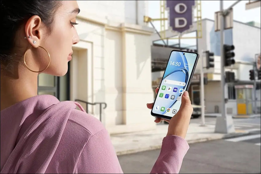 OPPO A40 Sparkle Black, 6GB/128GB, (CPH2669AU Black)**, 6.67", HD+ LCD, 90Hz, 50MP/5MP, Dual SIM, 5100mAh, 2YR