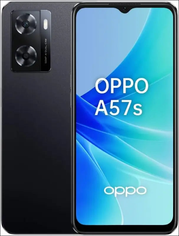 OPPO A57s, 4+128GB, Starry Black, 5000mAh Long Lasting Battery with 33W SUPERVOOC, 50MP AI Dual Camera, Sim Free Unlocked Smartphone