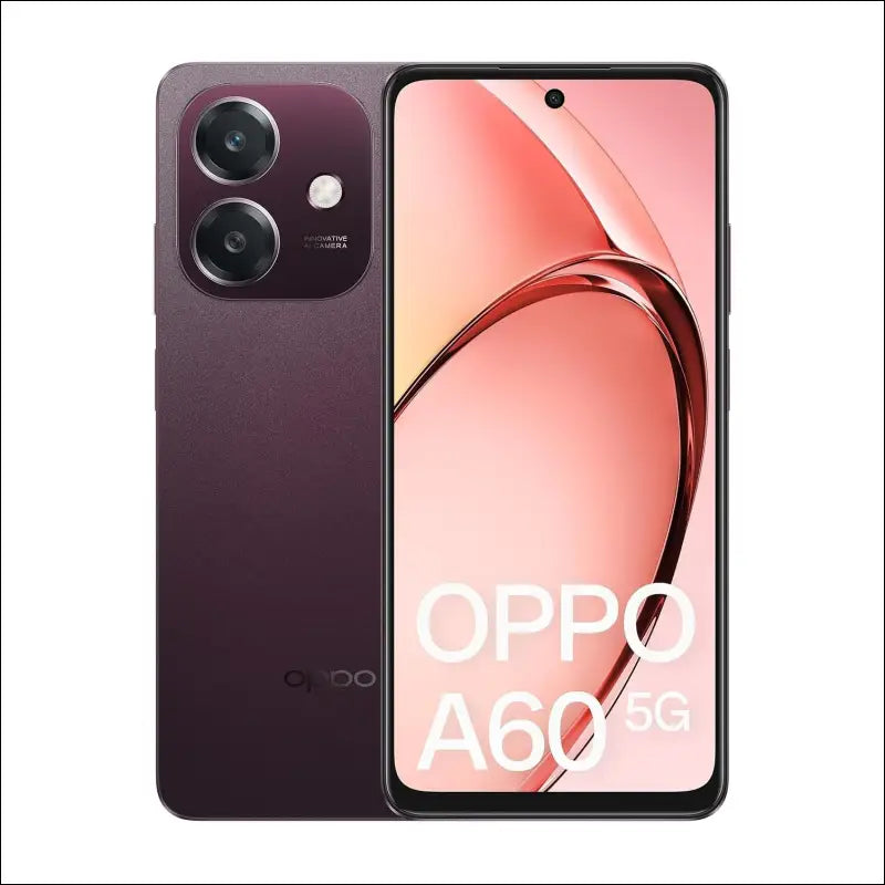 OPPO A60 5G - Nebula Red, (‎CPH2683AU Red)**, 6.67", HD+ LCD, 4GB/128GB, 50MP/5MP, Dual SIM, 5100mAh, 2YR