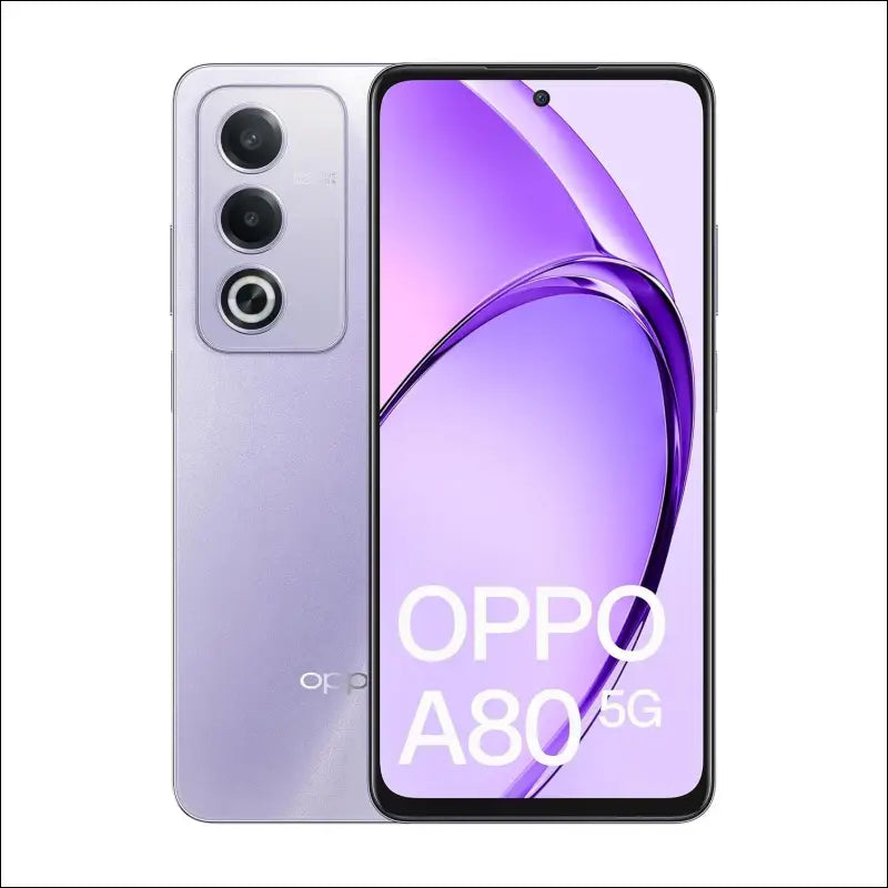 OPPO A80 5G - Moonlight Purple, (CPH2639AU Purple)**, 6.67", LCD, 8GB/256GB, 50MP, Dual SIM, 5100mAh, 2YR