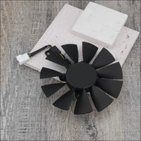 OTOTEC Graphics Cards Cooling Fan PLD09210S12HH Video Card Cooling Fan Compatible with ASUS Strix R9 390X 390 RX480 GTX 980Ti 1060 1070 1080 Graphic Card 12V/0.4A