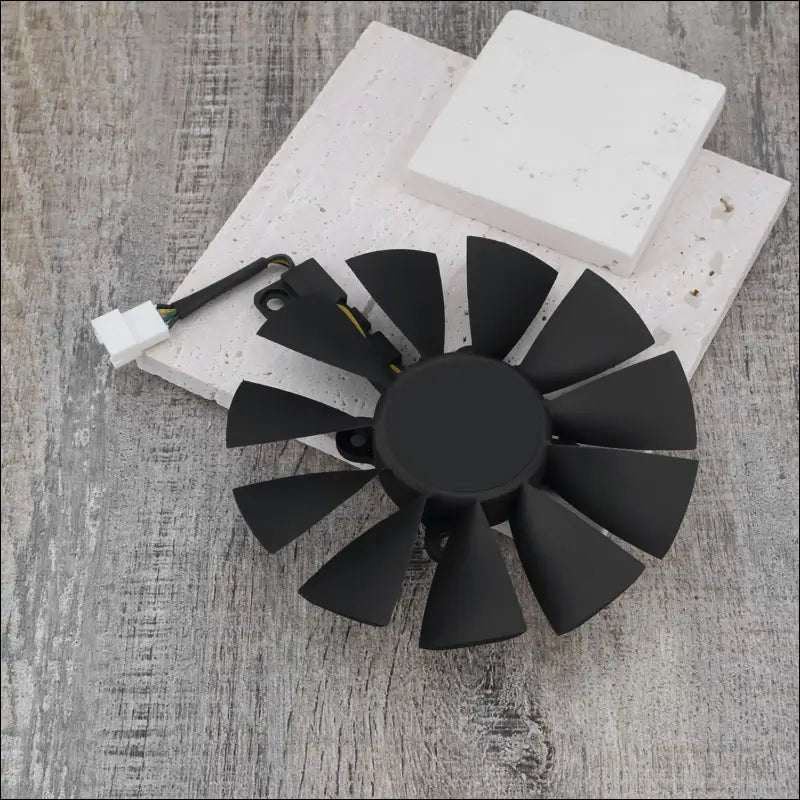 OTOTEC Graphics Cards Cooling Fan PLD09210S12HH Video Card Cooling Fan Compatible with ASUS Strix R9 390X 390 RX480 GTX 980Ti 1060 1070 1080 Graphic Card 12V/0.4A