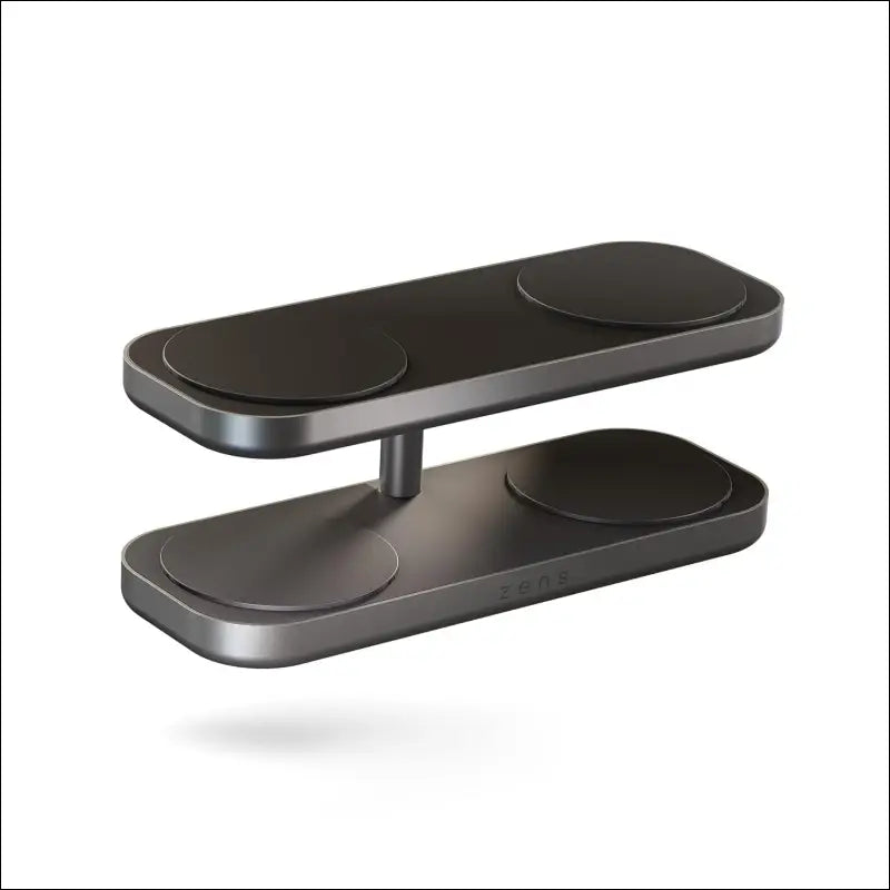 OtterBox Zens Quattro Wireless Charger Pro 4 Wireless MagSafe and Qi2 Charger (15W) for iPhone and AirPods, Includes 65W Power Supply (EU,UK,US) and Built-in 1.5m Cable (Black)