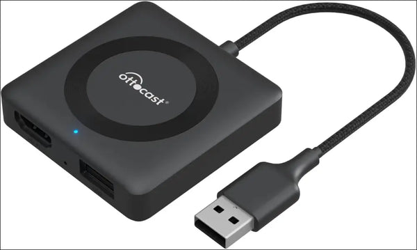 OTTOCAST Car TV Mate Pro Wireless CarPlay Adapter - Compatible with Fire TV Stick Converter for Car - Compatible with Set Top Box, Switch - HDMI