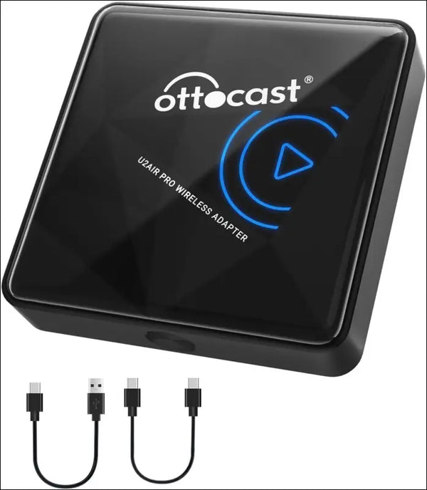 OTTOCAST CarPlay Wireless Adapter for iPhone U2-AIR Pro Wireless CarPlay Adapter Convert Wired to Wireless,Apple CarPlay Wireless Adapter 8S