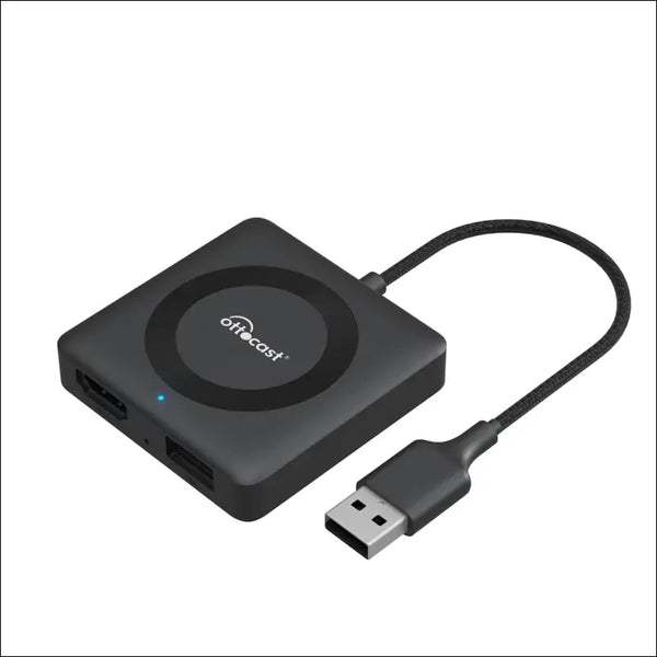 OTTOCAST CarTV Mate Max & Wireless Carplay Adapter & Wireless Android Auto Adapter for Apple iPhone Android Phone 3 in 1, Convert Car Screen to TV,