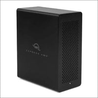 OWC Express 4M2 (0 TB) Four-Slot M.2 NVMe SSD Enclosure with SoftRAID XT, Up to 2800MB/s, Four M.2 NVMe SSD bays, Add up to 32TB of storage