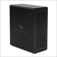 OWC Express 4M2 (0 TB) Four-Slot M.2 NVMe SSD Enclosure with SoftRAID XT, Up to 2800MB/s, Four M.2 NVMe SSD bays, Add up to 32TB of storage