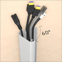 Paintable Wall Cable Trunking - 60x15x40cm