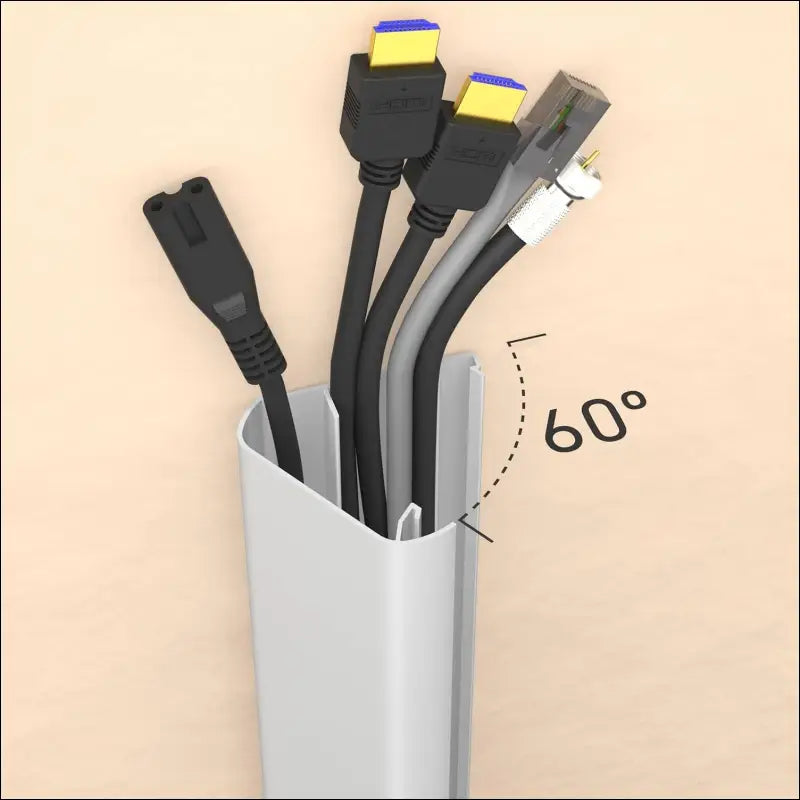 Paintable Wall Cable Trunking - 60x15x40cm