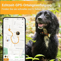 Pawfit 2 Pet GPS Tracker & Activity Monitor, Fully Waterproof GPS Tracker for Dogs and Large cats, Pet Fitness Tracker, Voice Recall, Unlimited Range
