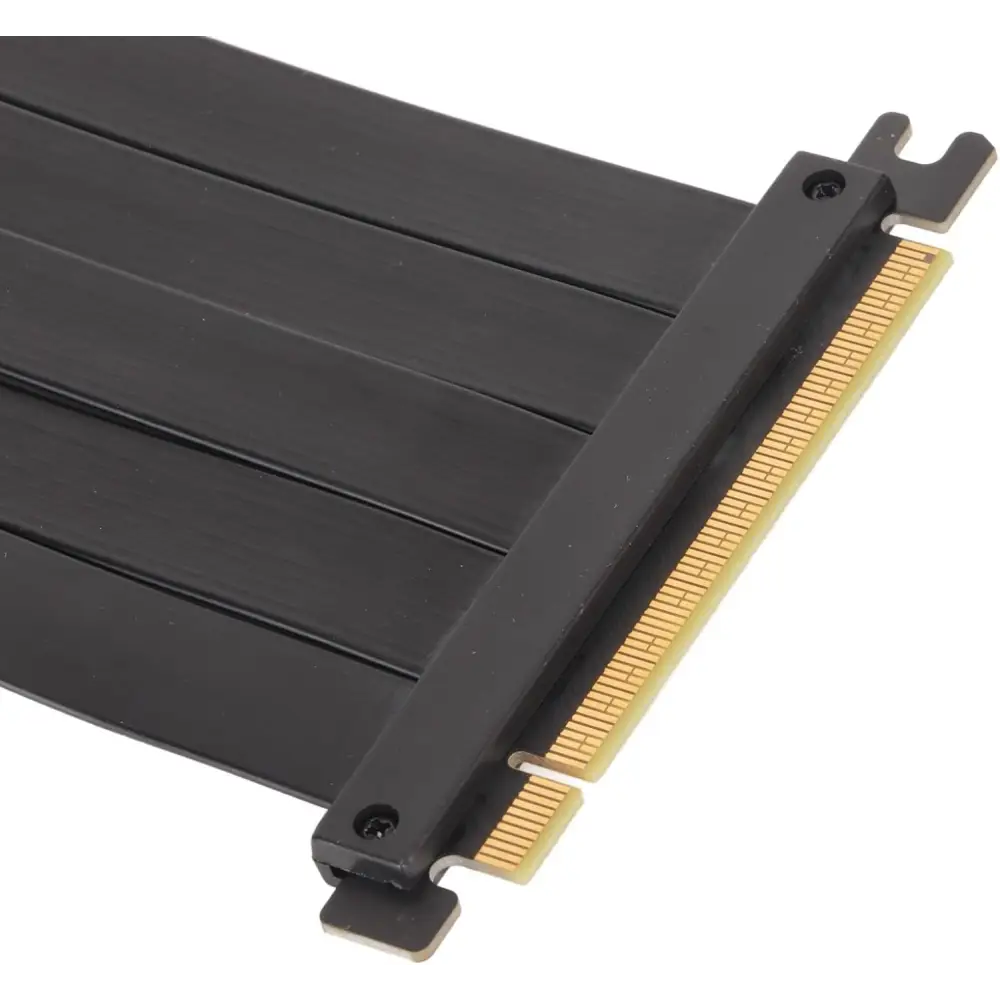 PCIE 4.0 16X Extreme High Speed Riser Cable, High Speed PCIE Riser Cable 180 Degrees, GPU Extension Card for RX6900XT RX6800XT Rtx3090Ti (45Cm)