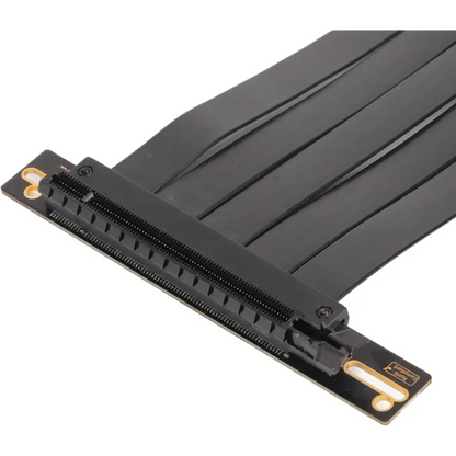 PCIE 4.0 16X Extreme High Speed Riser Cable, High Speed PCIE Riser Cable 180 Degrees, GPU Extension Card for RX6900XT RX6800XT Rtx3090Ti (45Cm)