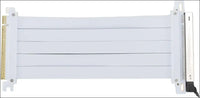 PCIE 5.0 Riser Cable with 128Gbps, RTX4090 Compatible, 90 Degree Adapter for High Speed GPU Extension, White, 200Mm (20Cm)