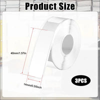 Phomemo D30 Labels - 480pcs/3 Rolls