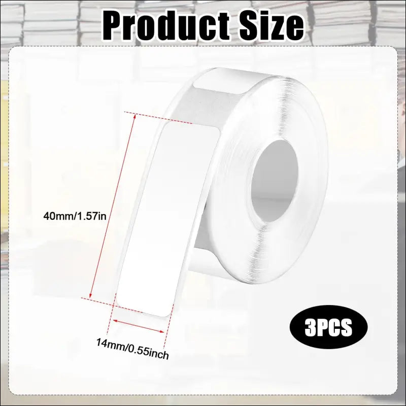 Phomemo D30 Labels - 480pcs/3 Rolls
