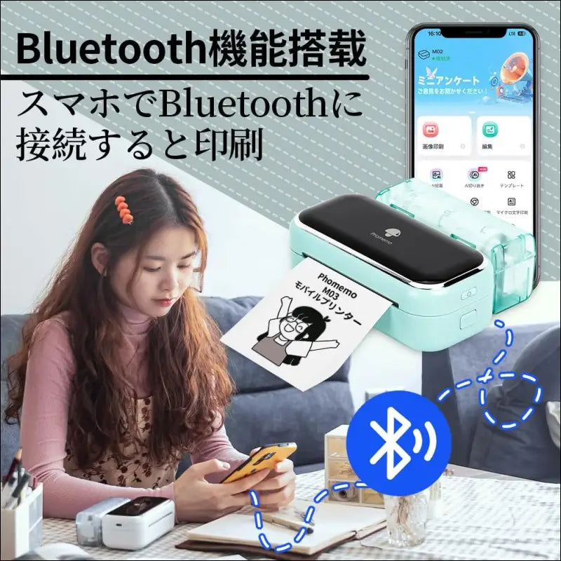 Phomemo M03 3.1" Mobile Photo Printer
