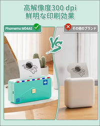 Phomemo M04AS Compact Thermal Printer for Sticky Notes and Photos